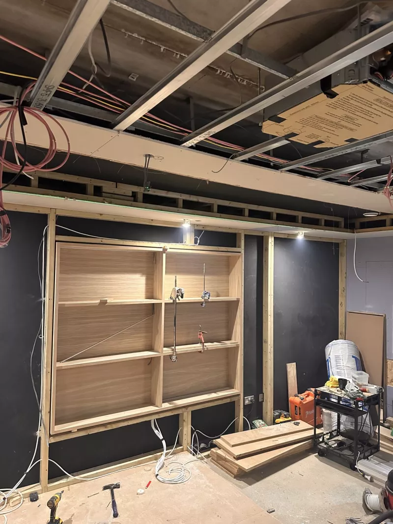 Joinery taking shape