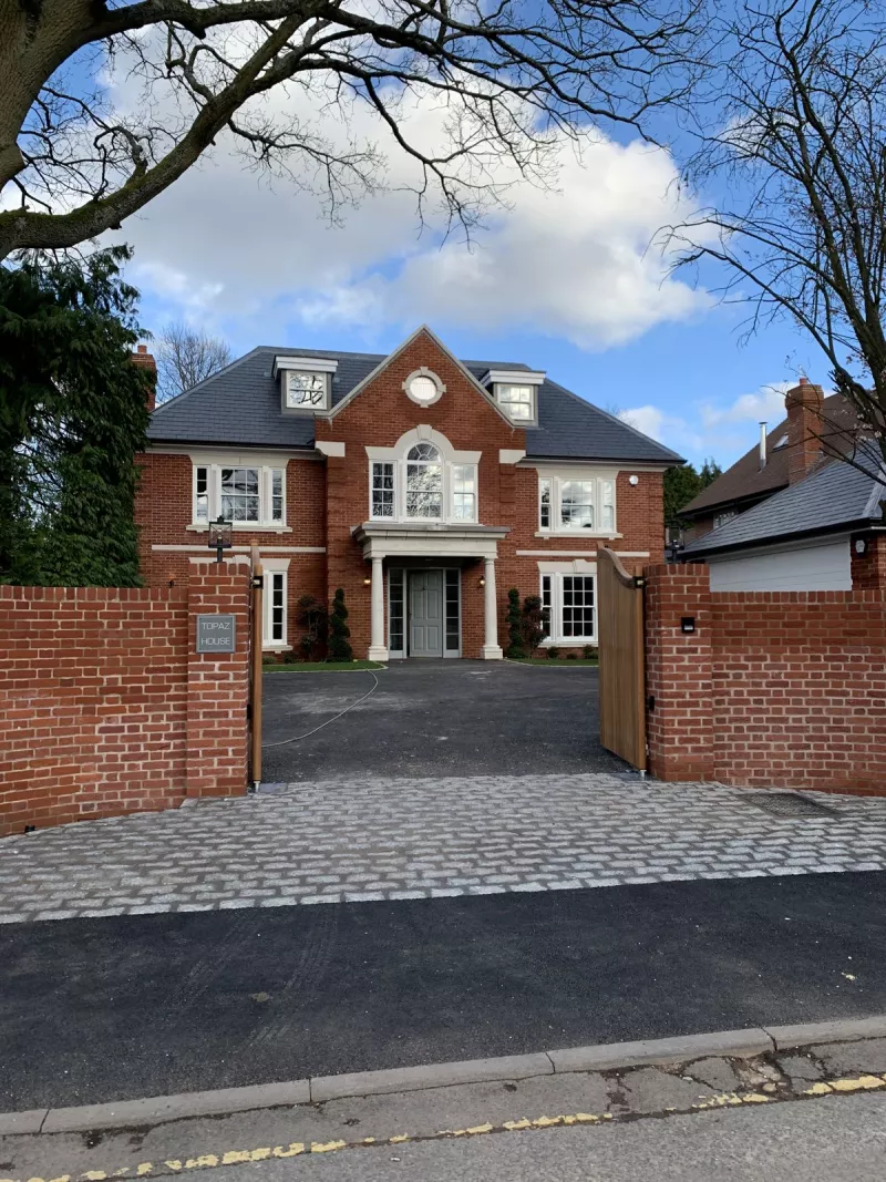 The finished Zafiro Homes new build